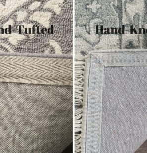 hand knotted vs hand tufted rugs